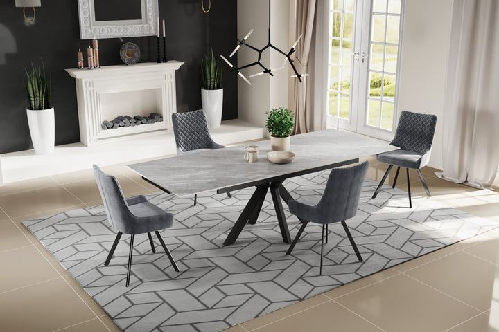 Millicent Argento Ceramic Dining Table