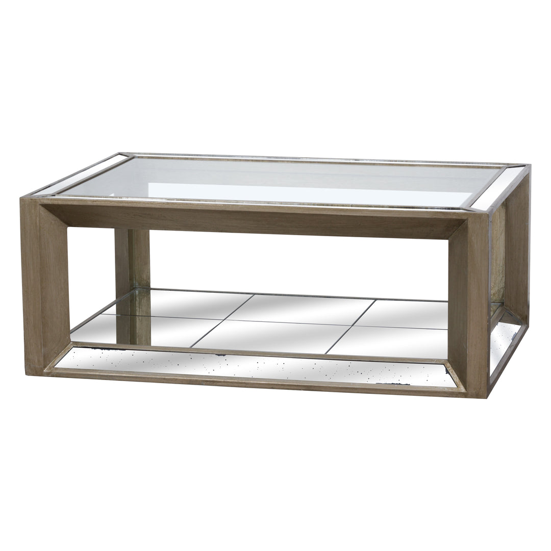 Large Augustus Mirrored Coffee Table - 19171