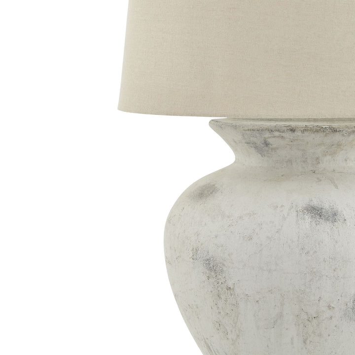 Downton Antique White Lamp - 22915