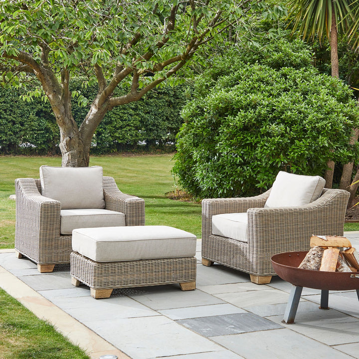 Capri Collection Outdoor Footstool - 22954