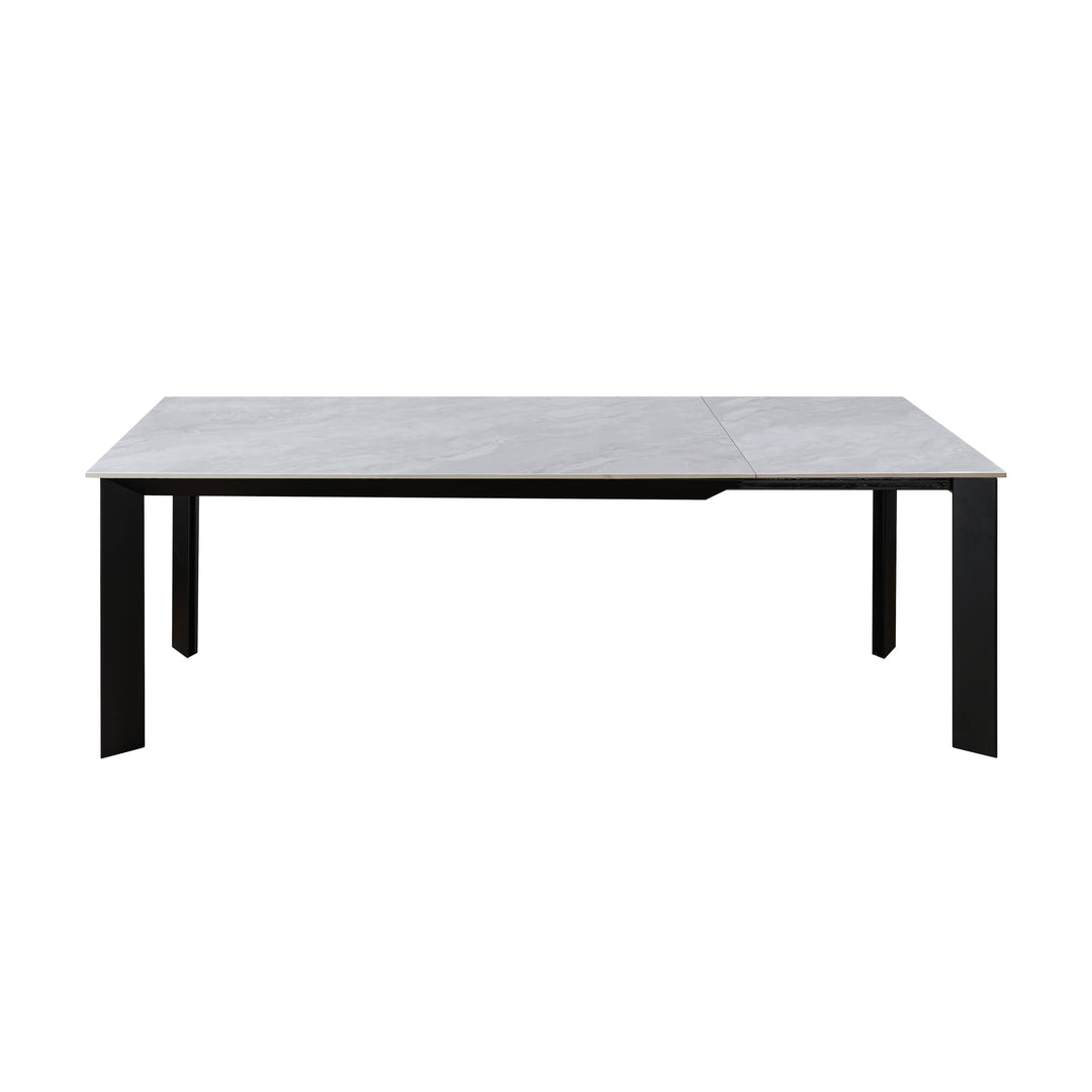 Arnold Argento & Perla Grey Ceramic Dining Table