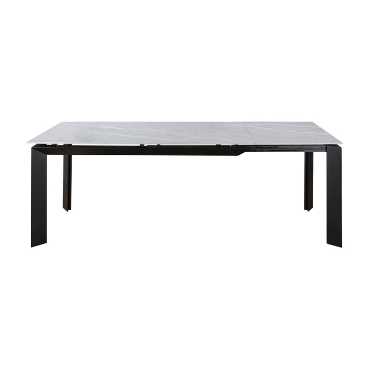 Arnold Argento & Perla Grey Ceramic Dining Table