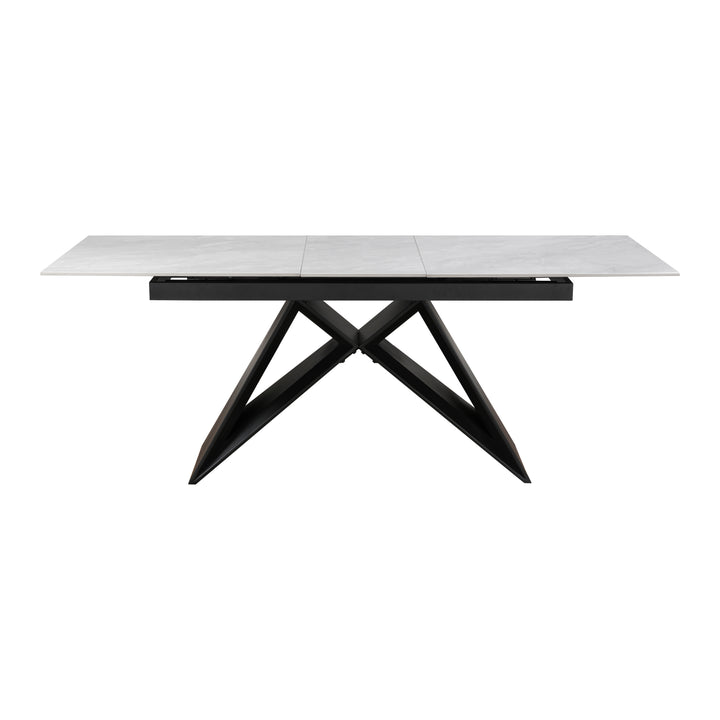 Terrance Ceramic Argento Grey Dining Table