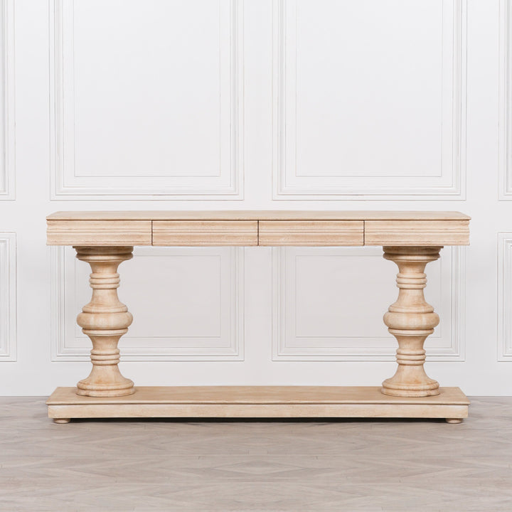 180CM  CONSOLE TABLE WITH DRAWERS