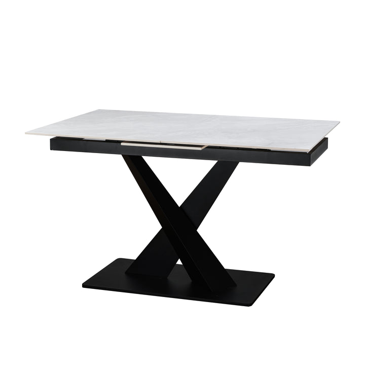 Raymond Ceramic Argento Grey Dining Table