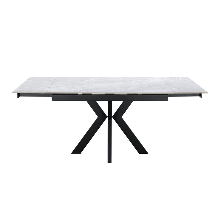 Vivenne Ceramic Argento Grey Dining Table