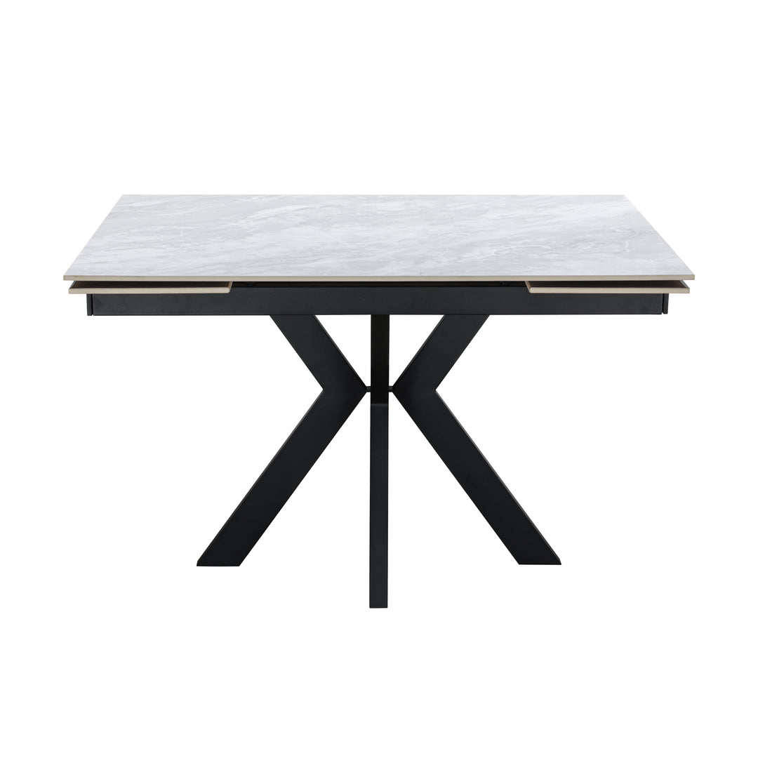 Vivenne Ceramic Argento Grey Dining Table