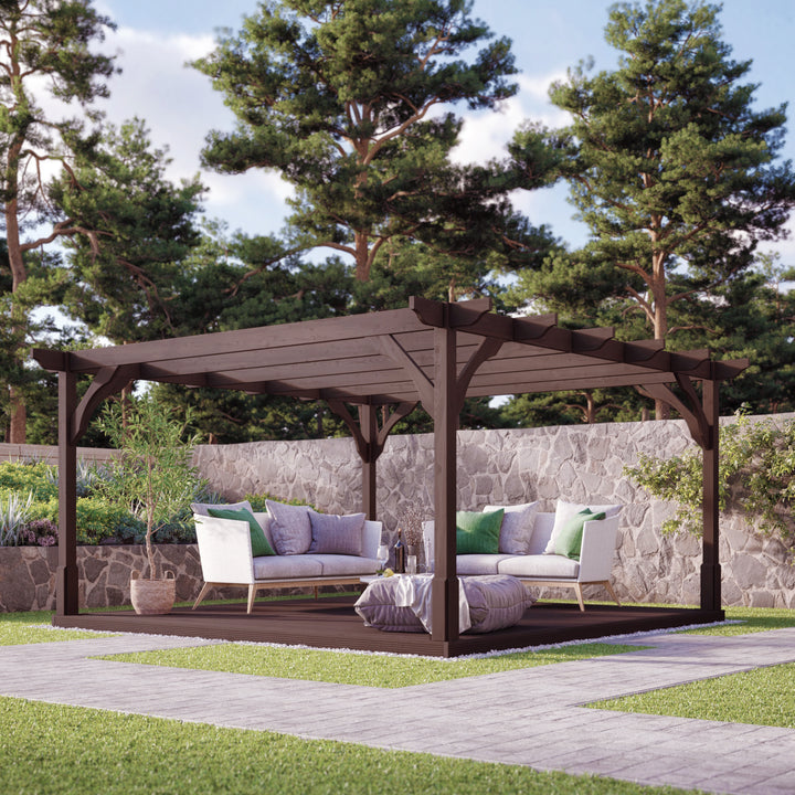 Premium Pergola And Decking Kit