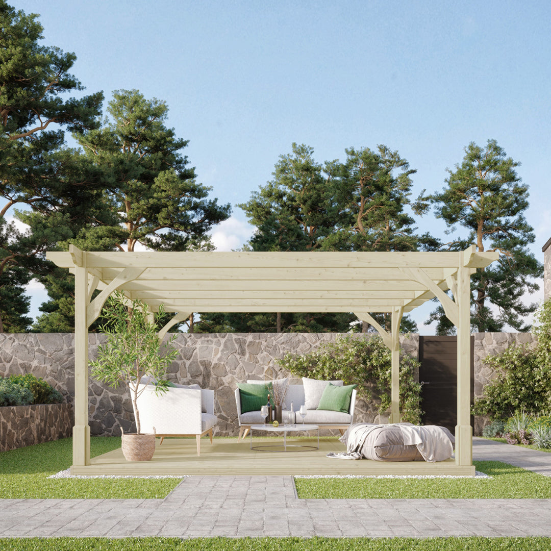 Premium Pergola And Decking Kit