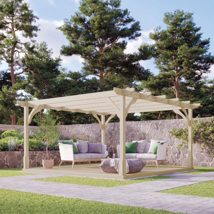 Premium Pergola And Decking Kit